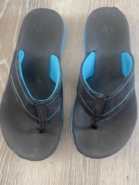 OP Black and Blue Women's Sandal Flip Flops